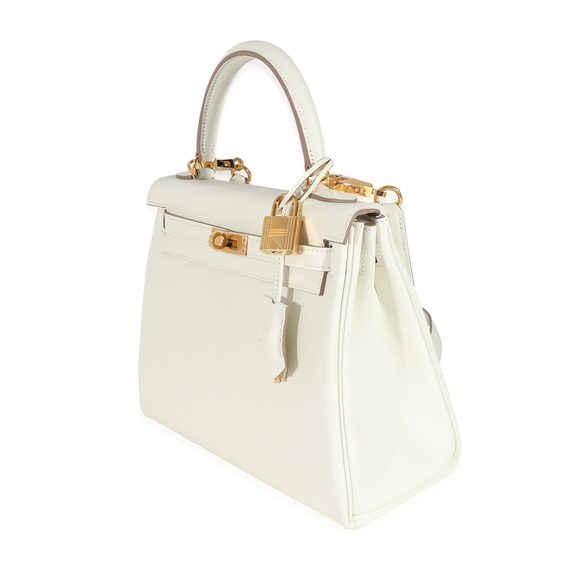 Hermès Swift Mushroom Retourne Kelly 25 GHW - Picture 2 of 6